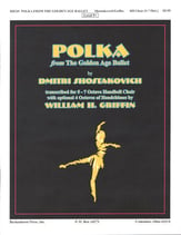 Polka from the Golden Age Ballet Handbell sheet music cover